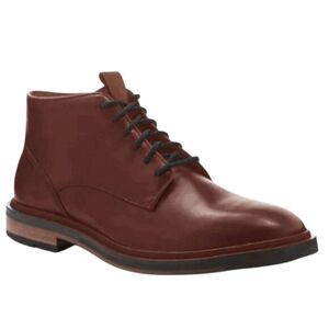 COLE HAAN Cranston Brown Leather Lace-Up Chukka Boot Size 13M